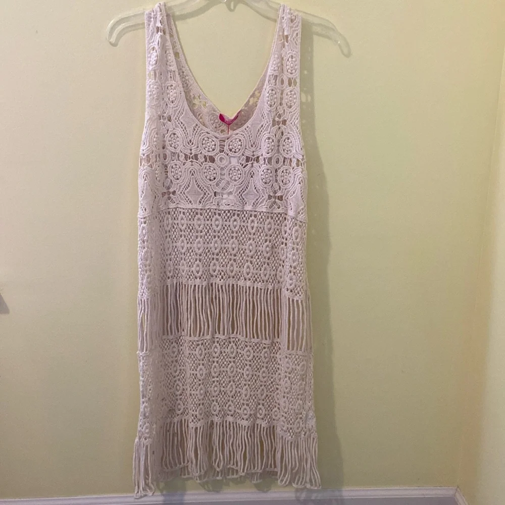 NWT Somya Crochet Swim Cover-up - Picture 4 of 6